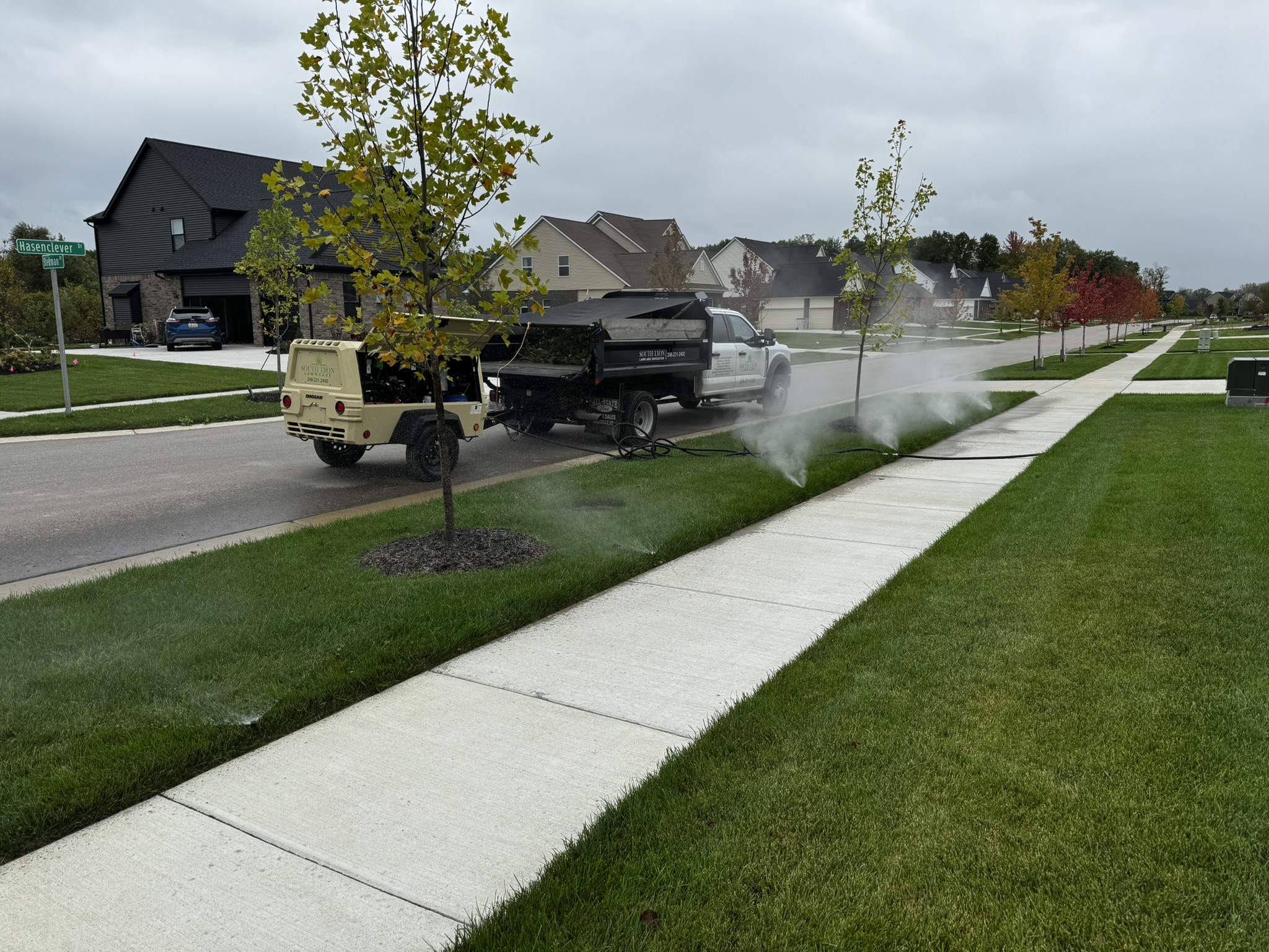 Irrigation zone testing South Lyon MI