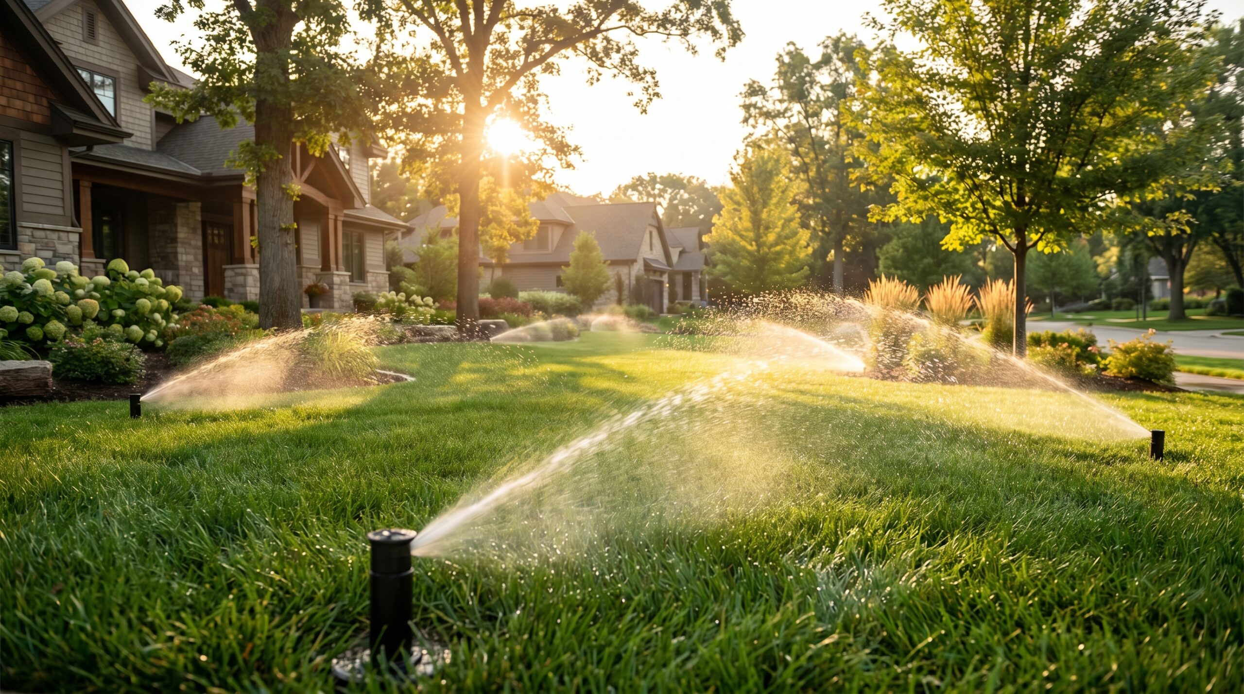 New irrigation installation Michigan