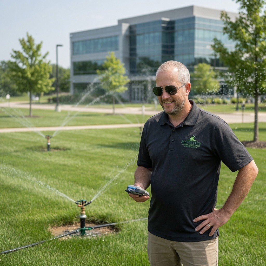 Commercial irrigation services South Lyon MI Southeast Michigan