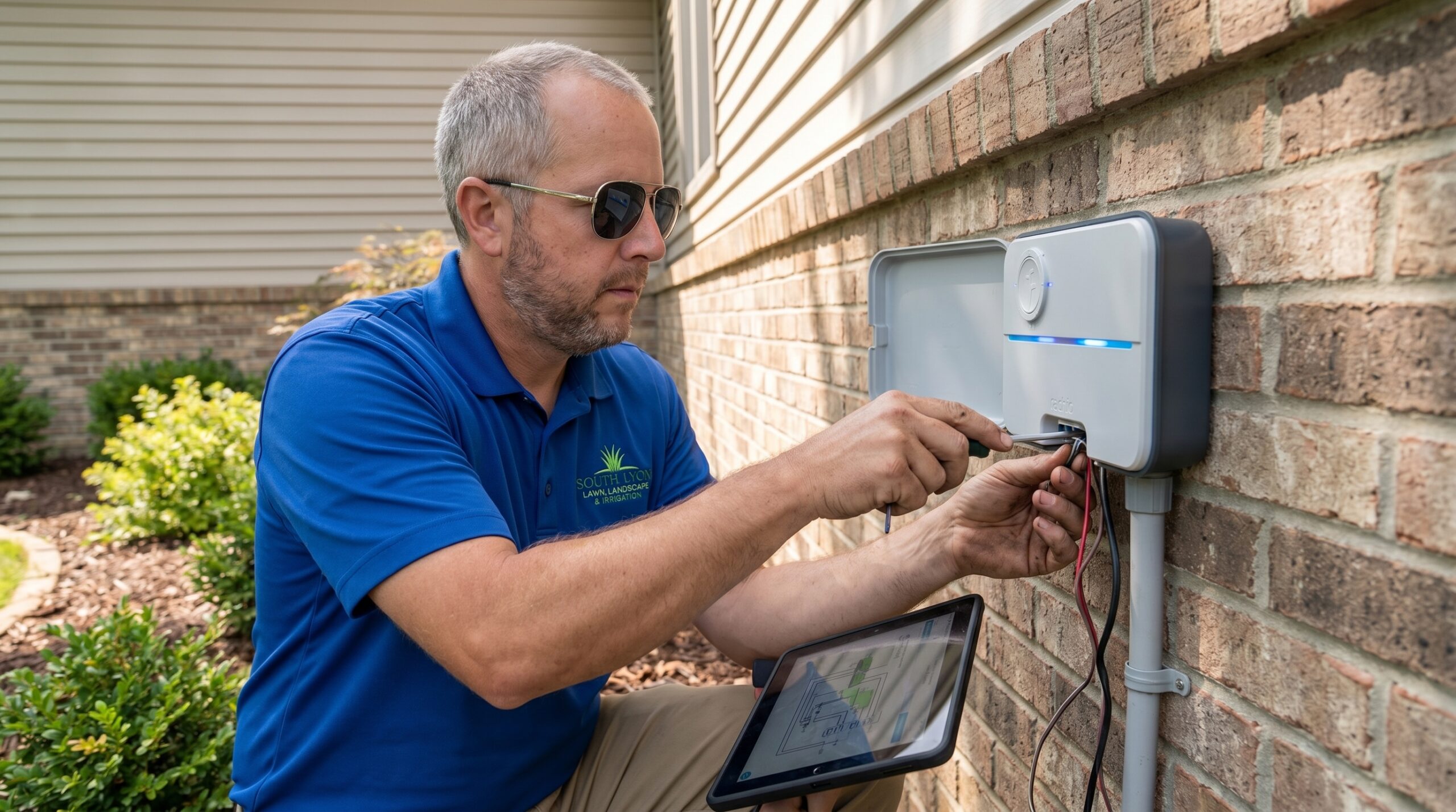Commercial sprinkler service Michigan